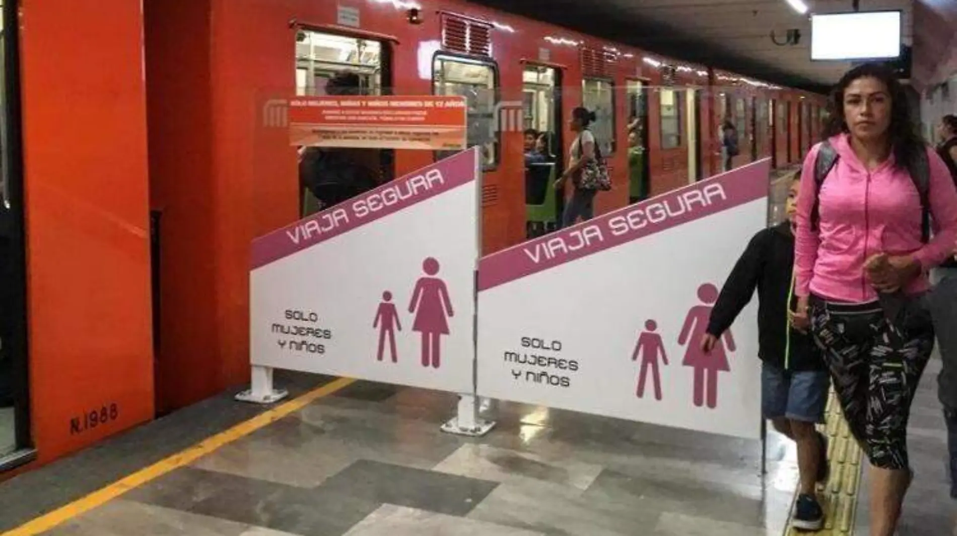 zonas para mujeres en el Metro CDMX